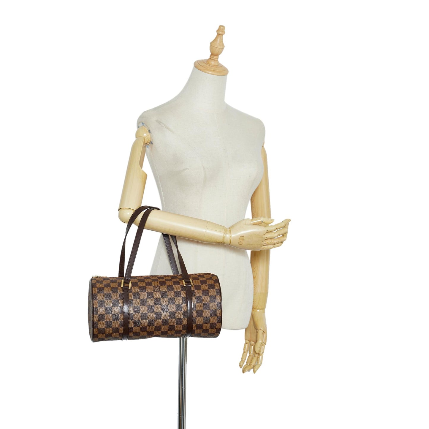 Louis Vuitton Damier Ebene Papillon 30 (SHG-Vlp29E)