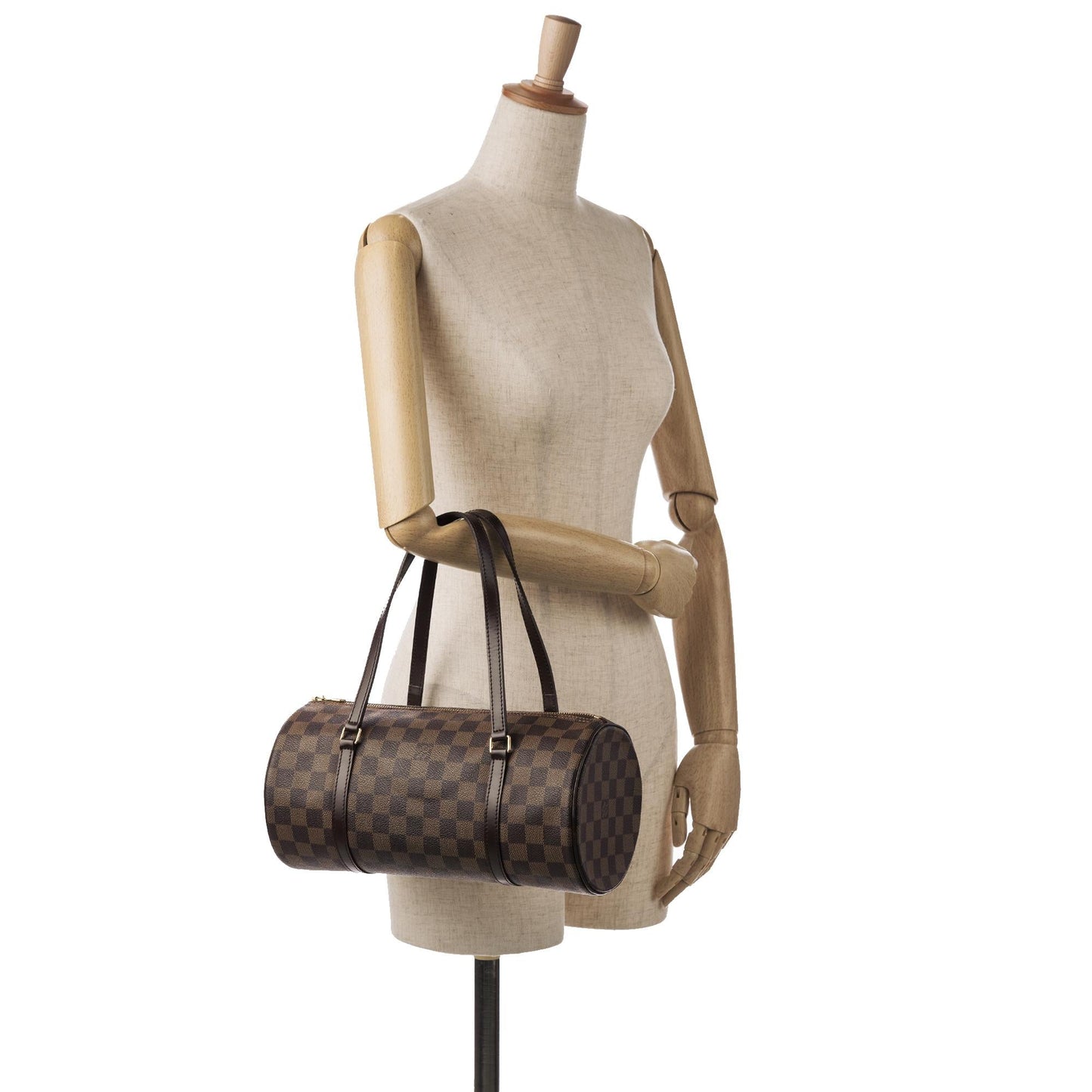 Louis Vuitton Damier Ebene Papillon 30 (SHG-Yqp03C)