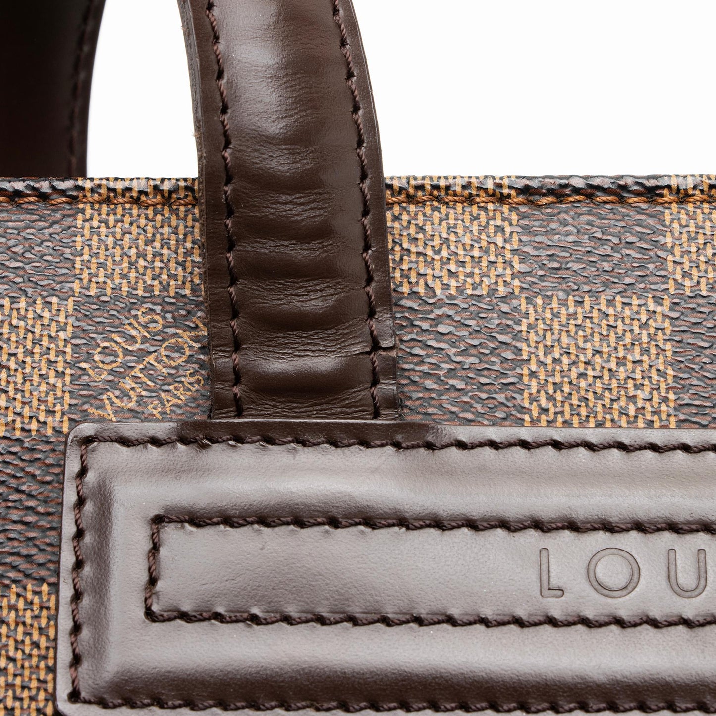 Louis Vuitton Damier Ebene Parioli PM Tote (SHF-23716)