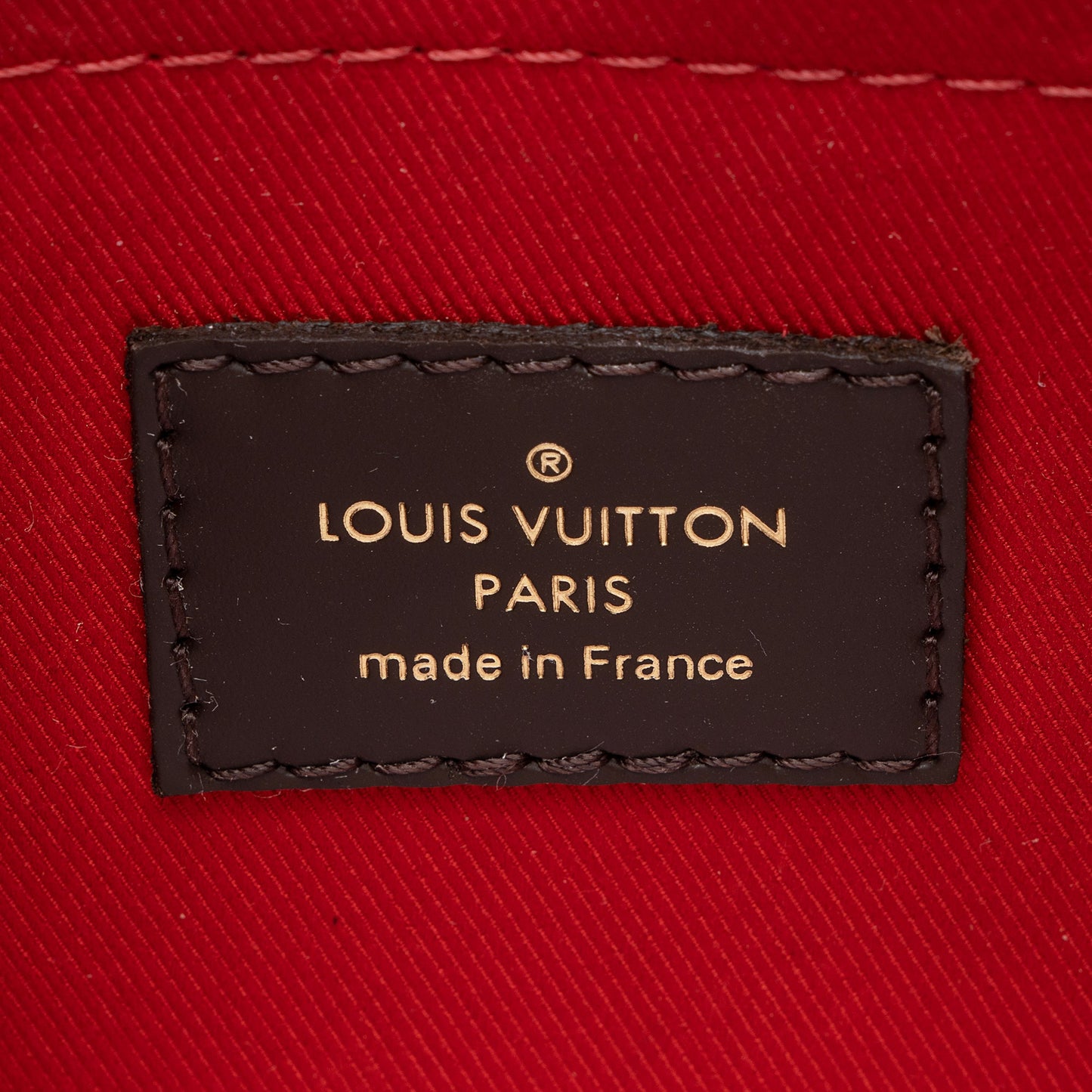 Louis Vuitton Limited Edition Damier Ebene Patches Croisette Shoulder Bag (SHF-22655)