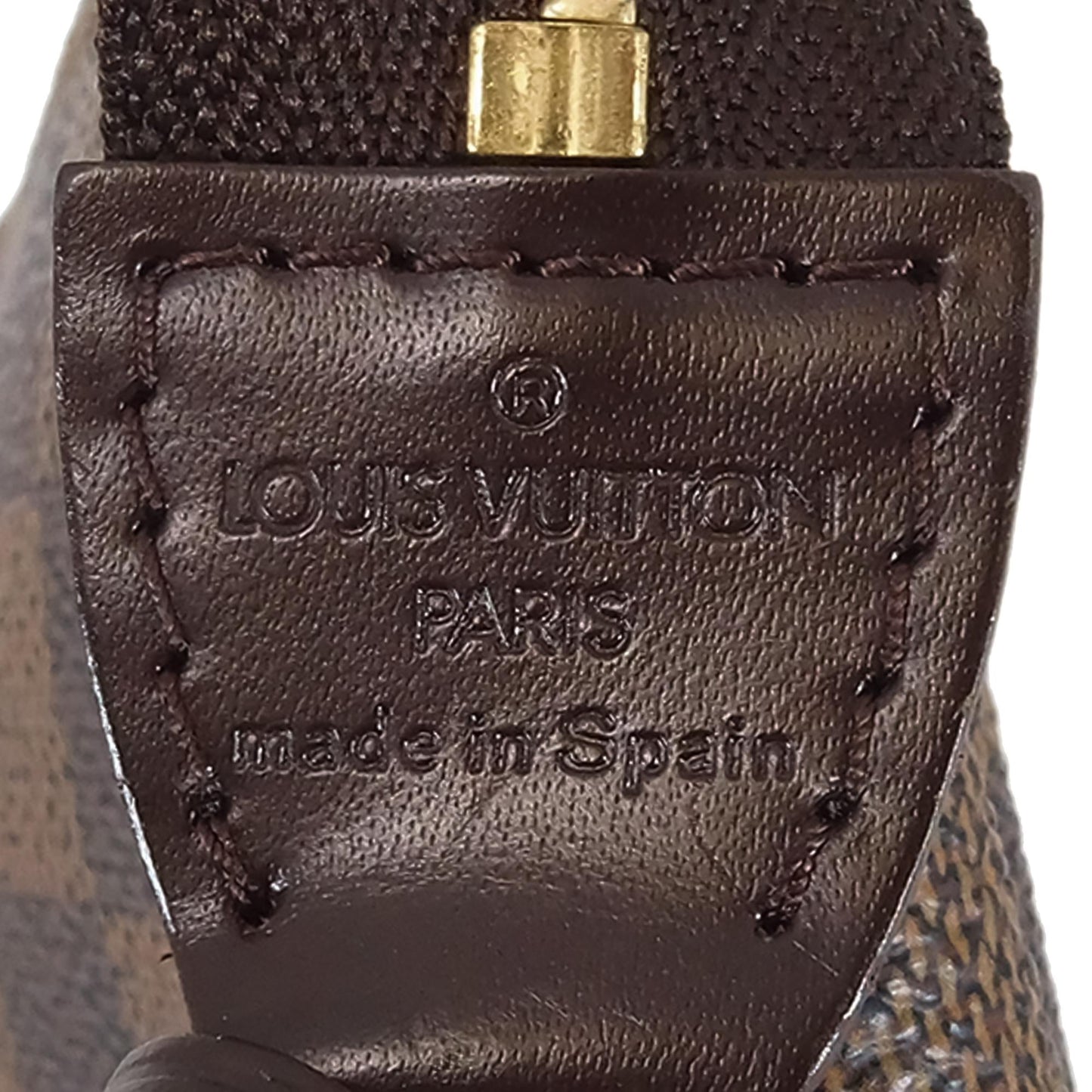 Louis Vuitton Damier Ebene  Pochette Accessoires (SHG-36538)