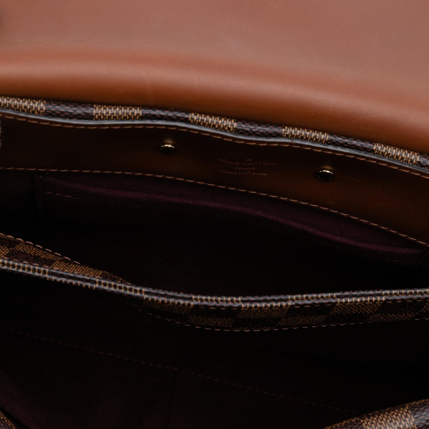 Louis Vuitton Damier Ebene Pochette Ascot