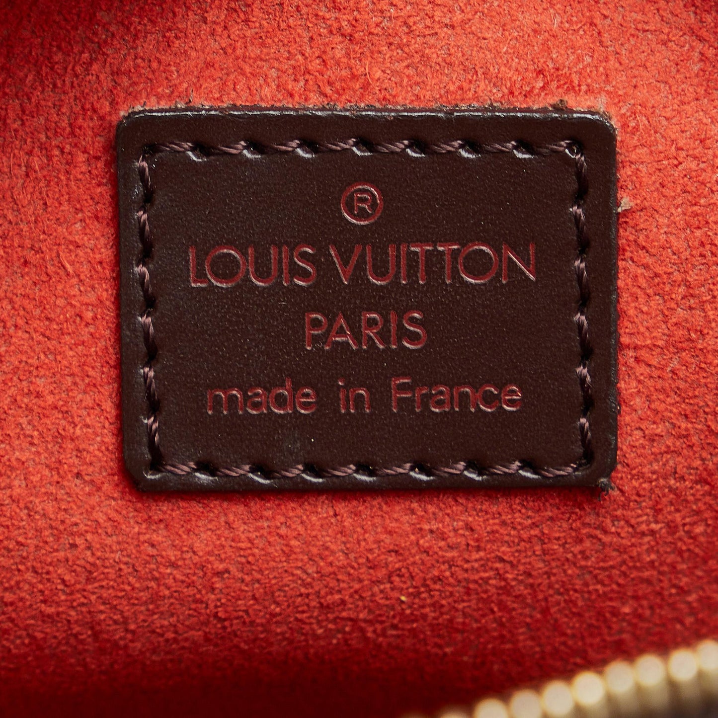 Louis Vuitton Damier Ebene Pochette Ipanema (SHG-UEHR2H)