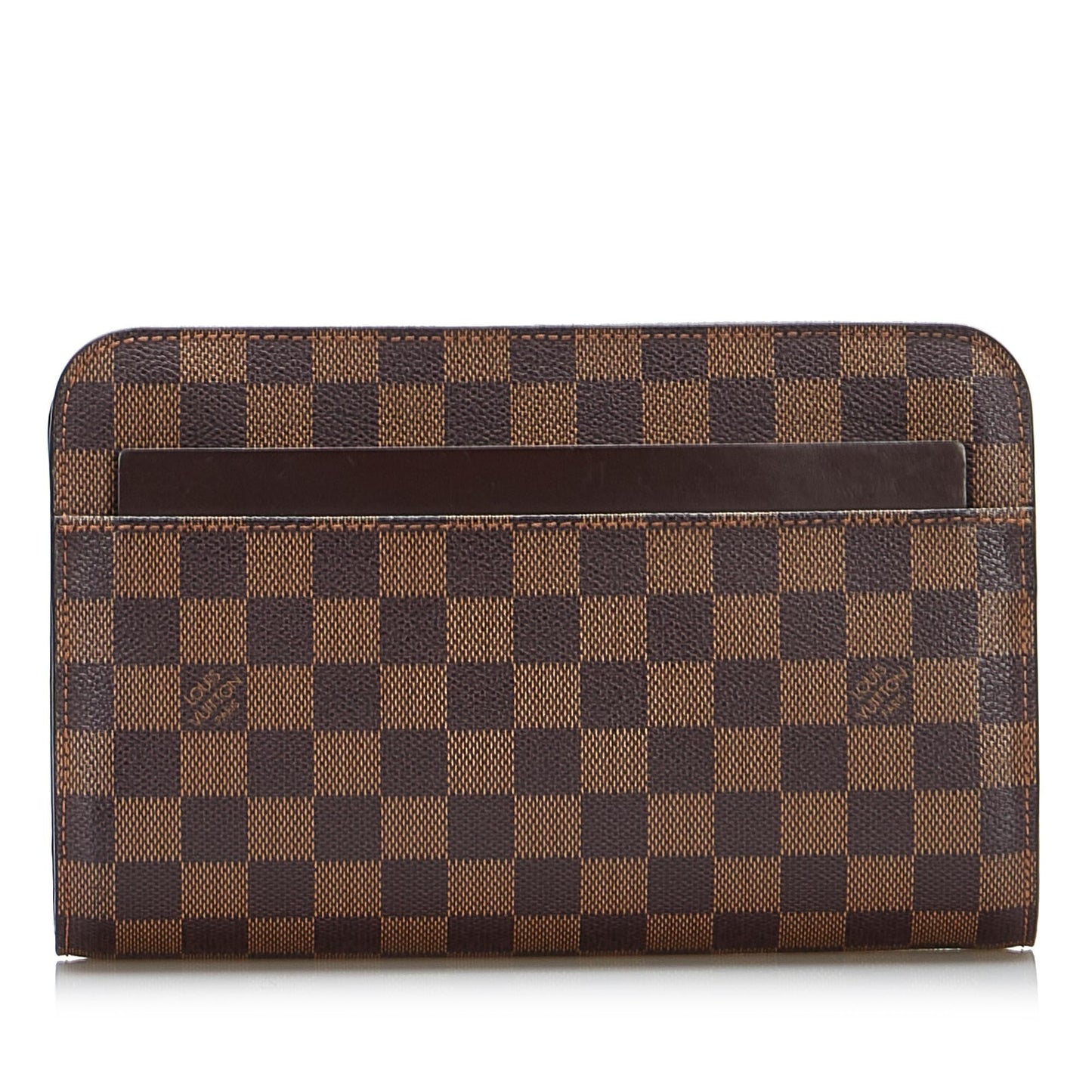 Louis Vuitton Damier Ebene Pochette Saint Louis (SHG-iW4Dio)