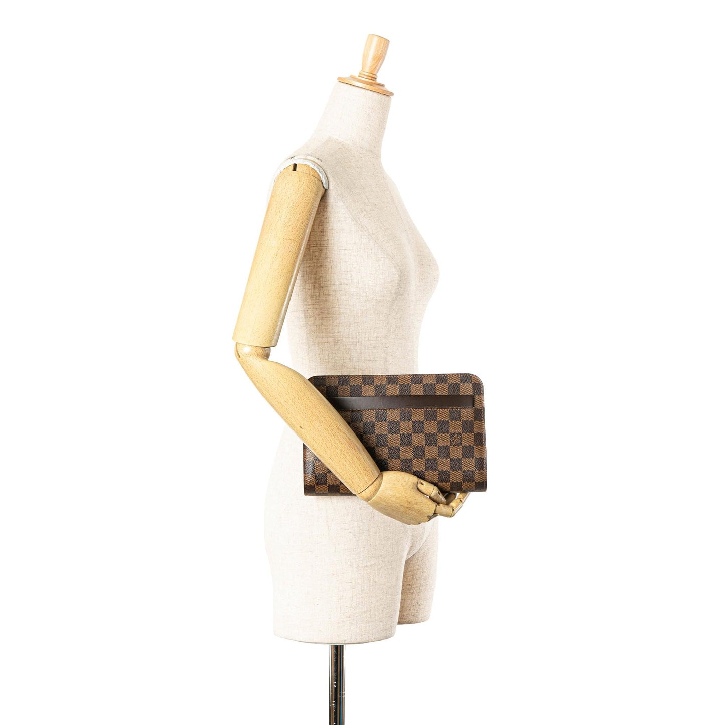 Louis Vuitton Damier Ebene Pochette Saint Louis