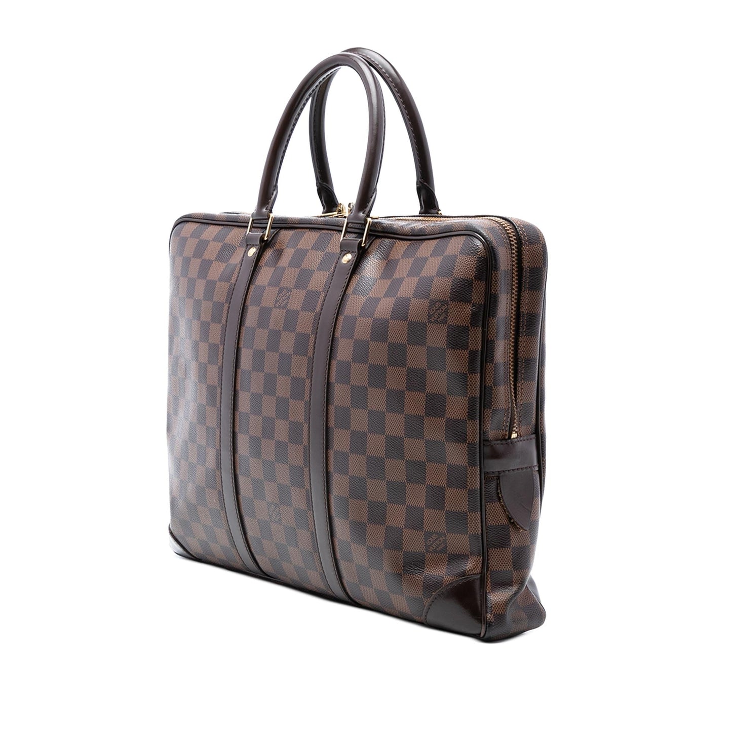 Louis Vuitton Damier Ebene Porte Documents Voyage PM