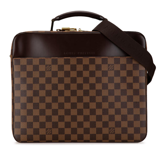 Louis Vuitton Damier Ebene Porte Ordinateur Sabana (SHG-VPNVKR)