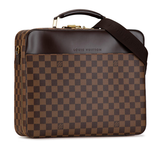 Louis Vuitton Damier Ebene Porte Ordinateur Sabana (SHG-VPNVKR)