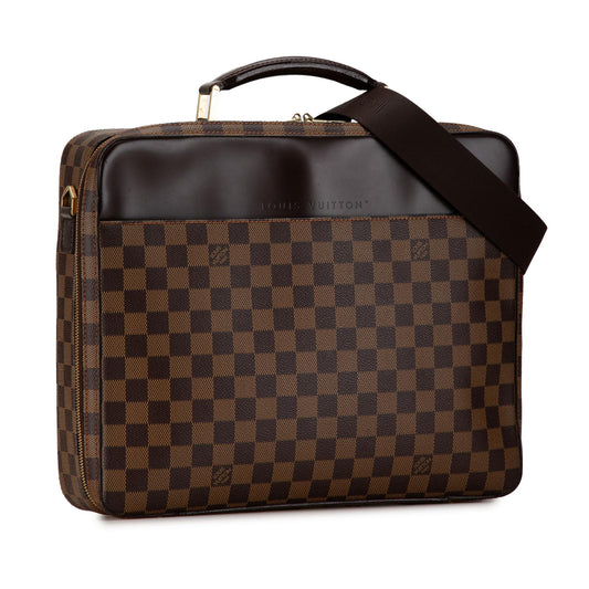 Louis Vuitton Damier Ebene Porte Ordinateur Sabana (SHG-f5JIOk)