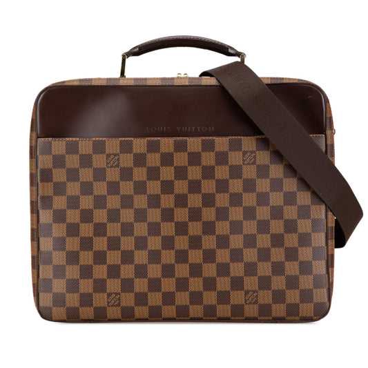 Louis Vuitton Damier Ebene Porte Ordinateur Sabana
