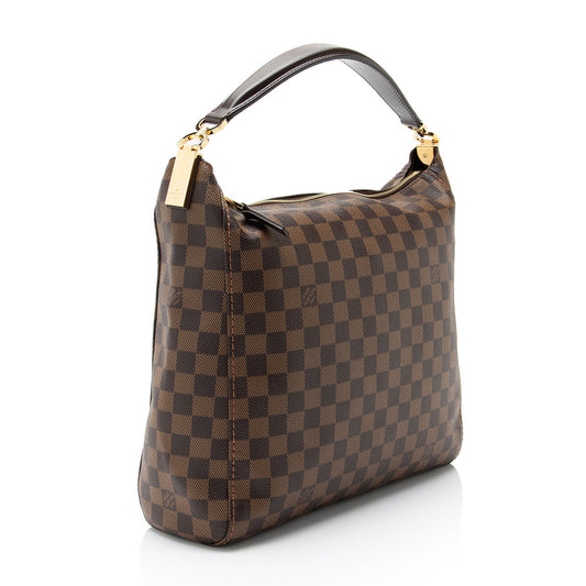 Louis Vuitton Damier Ebene Portobello PM Shoulder Bag