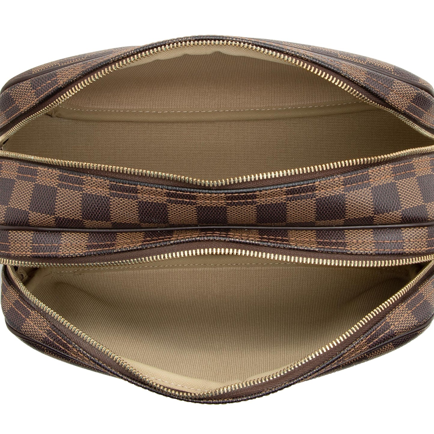 Louis Vuitton Damier Ebene Reporter PM Messenger Bag (SHF-22904)