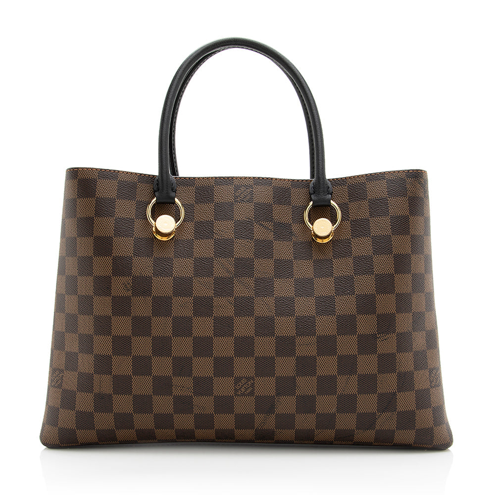 Louis Vuitton Damier Ebene Riverside Tote -  (SHF-19401)