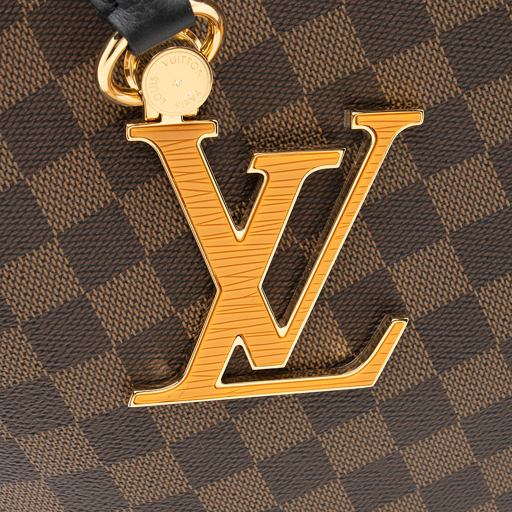 Louis Vuitton Damier Ebene Riverside Tote -  (SHF-19401)