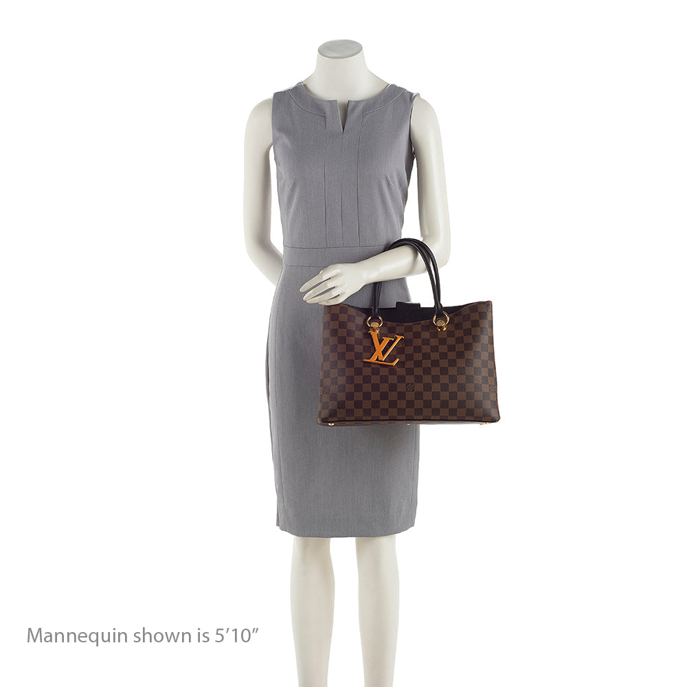 Louis Vuitton Damier Ebene Riverside Tote -  (SHF-19401)