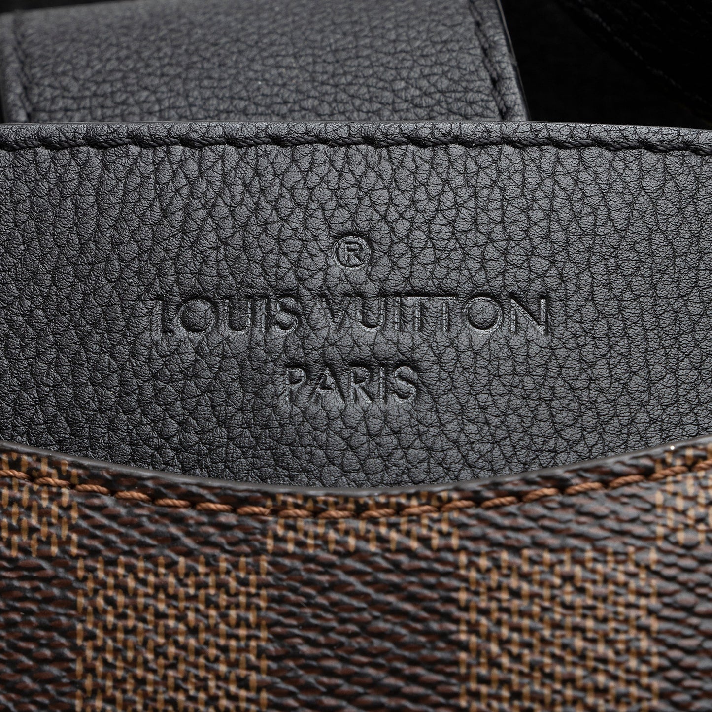 Louis Vuitton Damier Ebene Riverside Tote (SHF-22376)