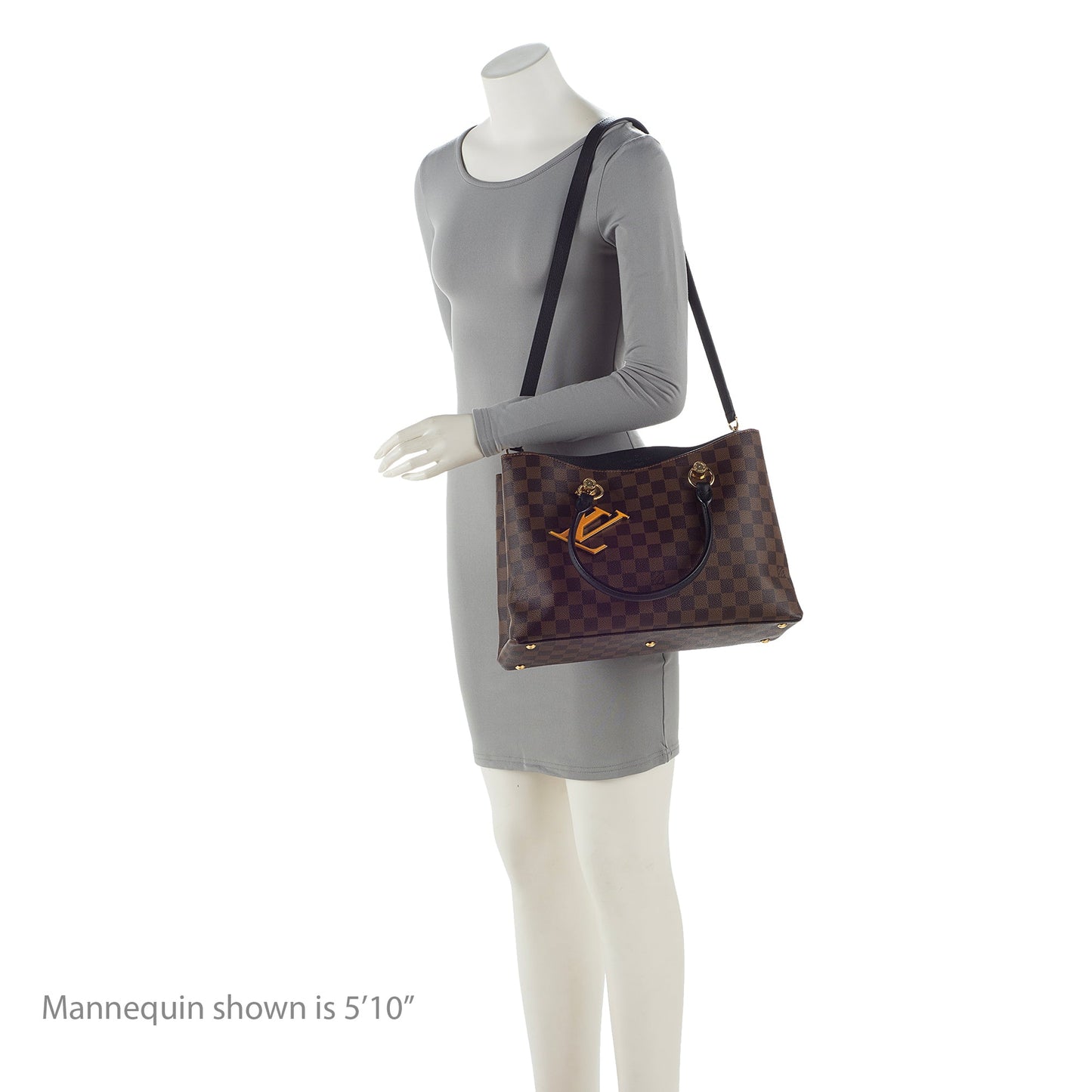 Louis Vuitton Damier Ebene Riverside Tote (SHF-22376)