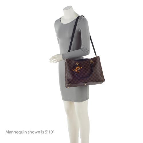 Louis Vuitton Damier Ebene Riverside Tote (SHF-455WtS)