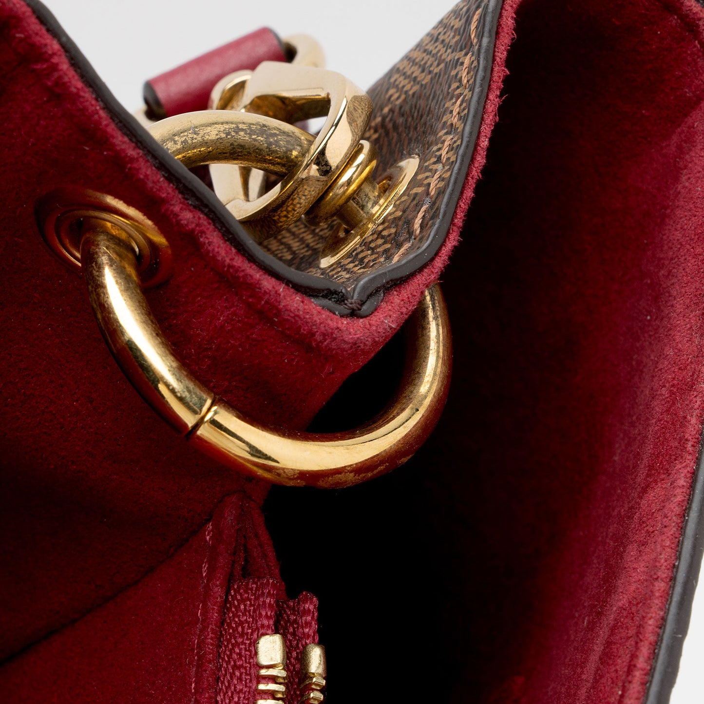Louis Vuitton Damier Ebene Riverside Tote (SHF-VhMAnM)