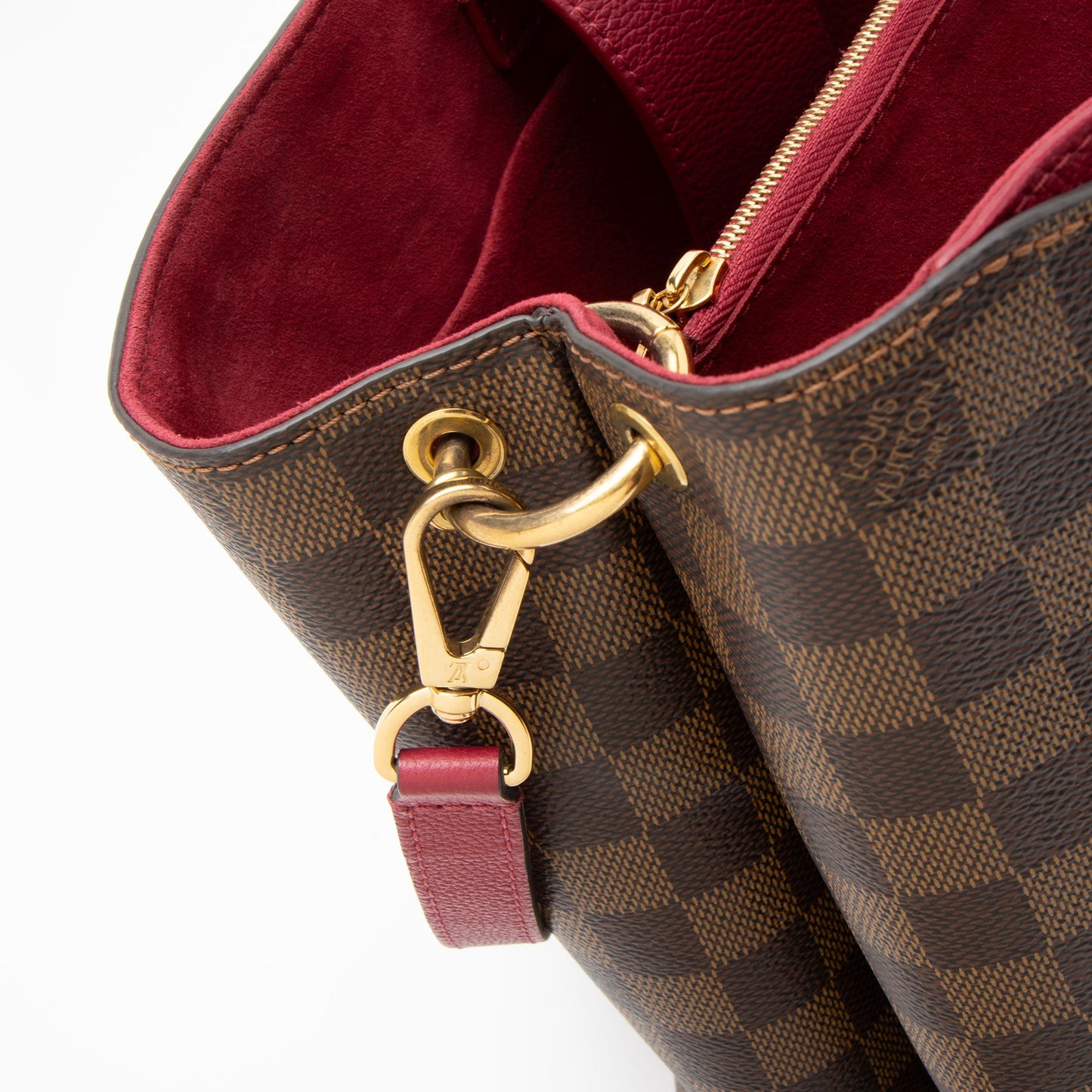 Louis Vuitton Damier Ebene Riverside Tote (SHF-mmyX8O)
