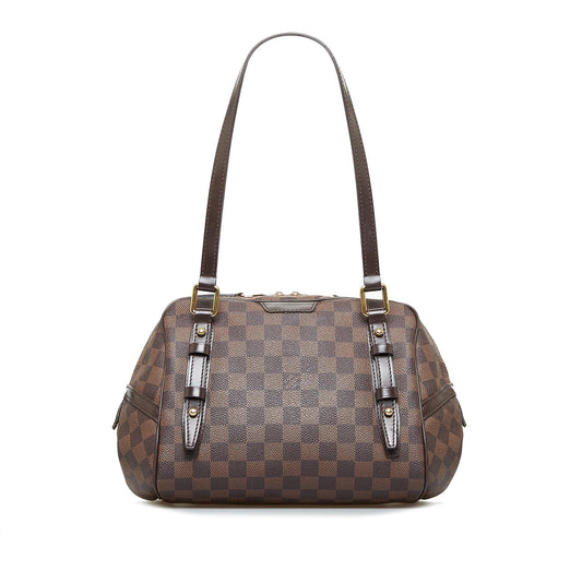 Louis Vuitton Damier Ebene Rivington PM (SHG-6cQkNq)