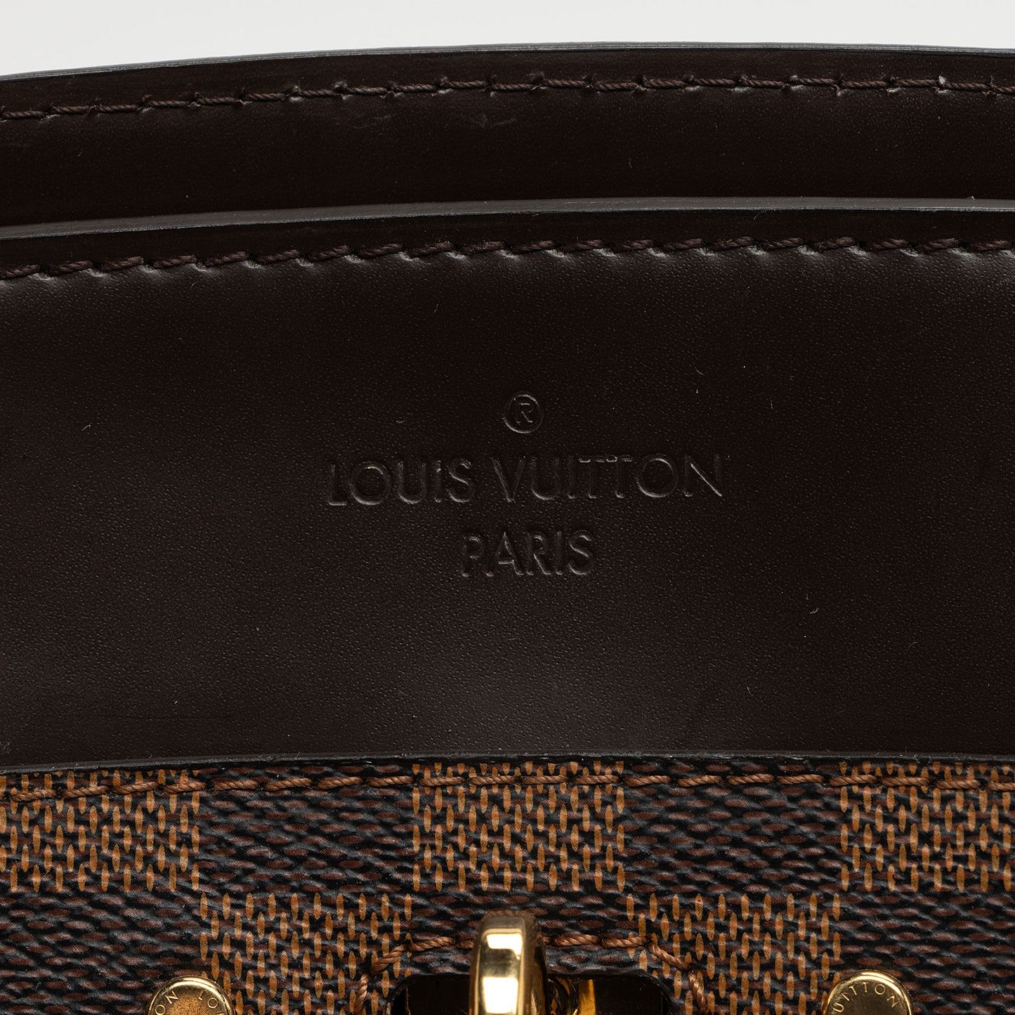 Louis Vuitton Damier Ebene Rivoli MM Satchel (SHF-WFpXxG)