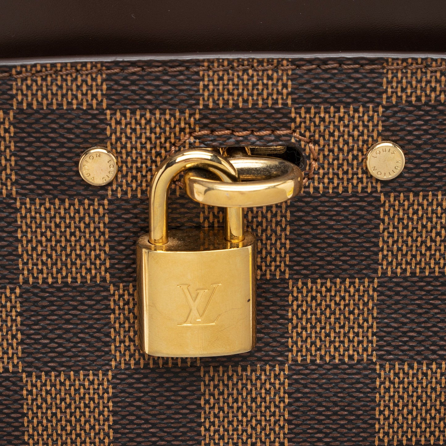 Louis Vuitton Damier Ebene Rivoli MM Satchel (SHF-wcBhhV)