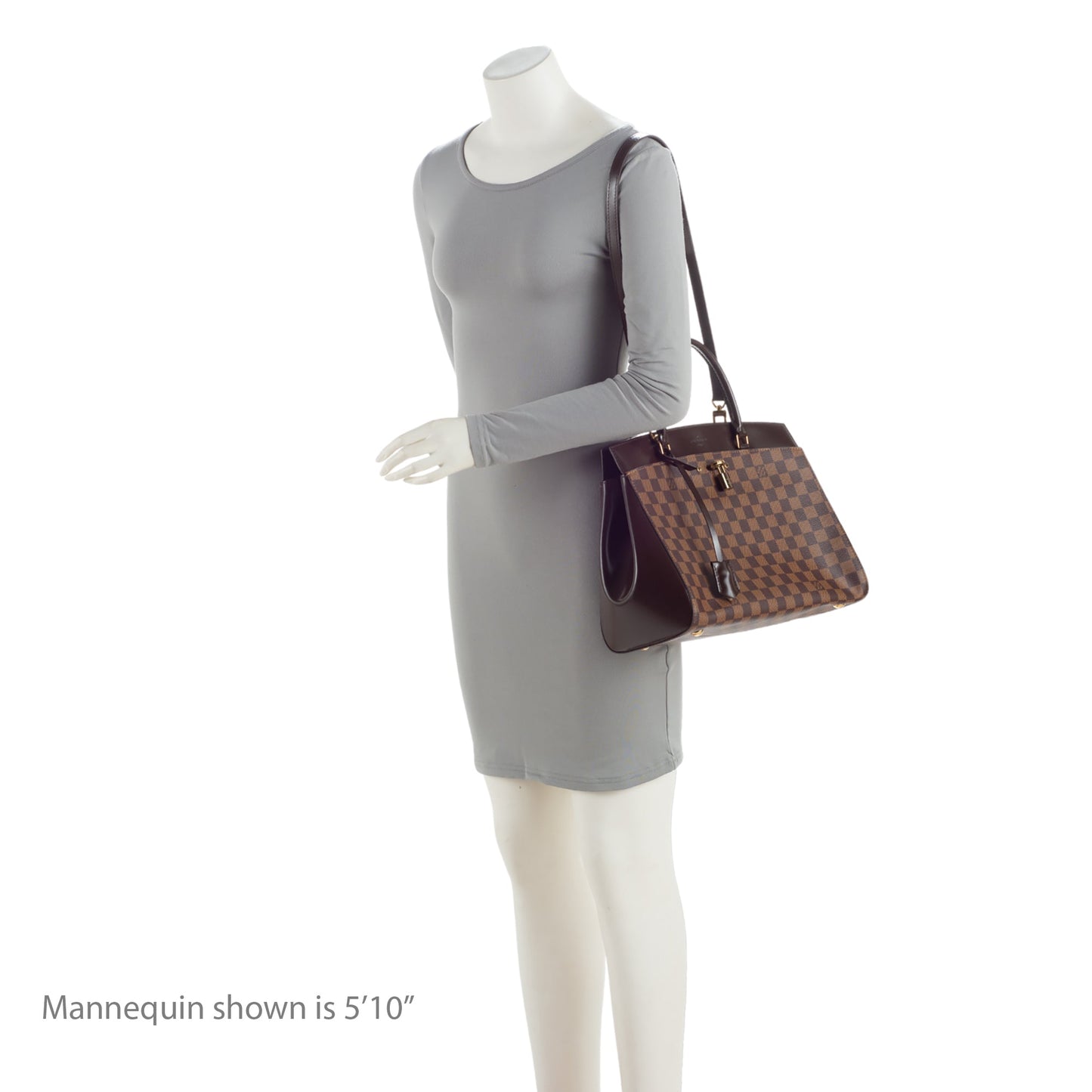 Louis Vuitton Damier Ebene Rivoli MM Satchel (SHF-wcBhhV)