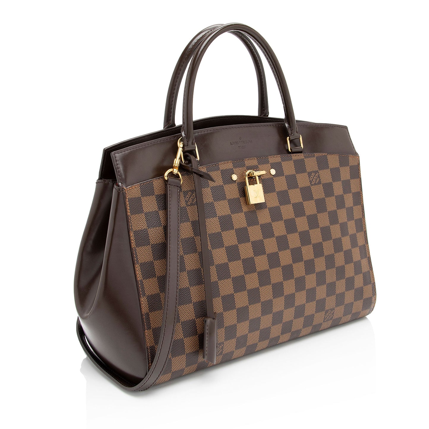 Louis Vuitton Damier Ebene Rivoli MM Satchel (SHF-wcBhhV)
