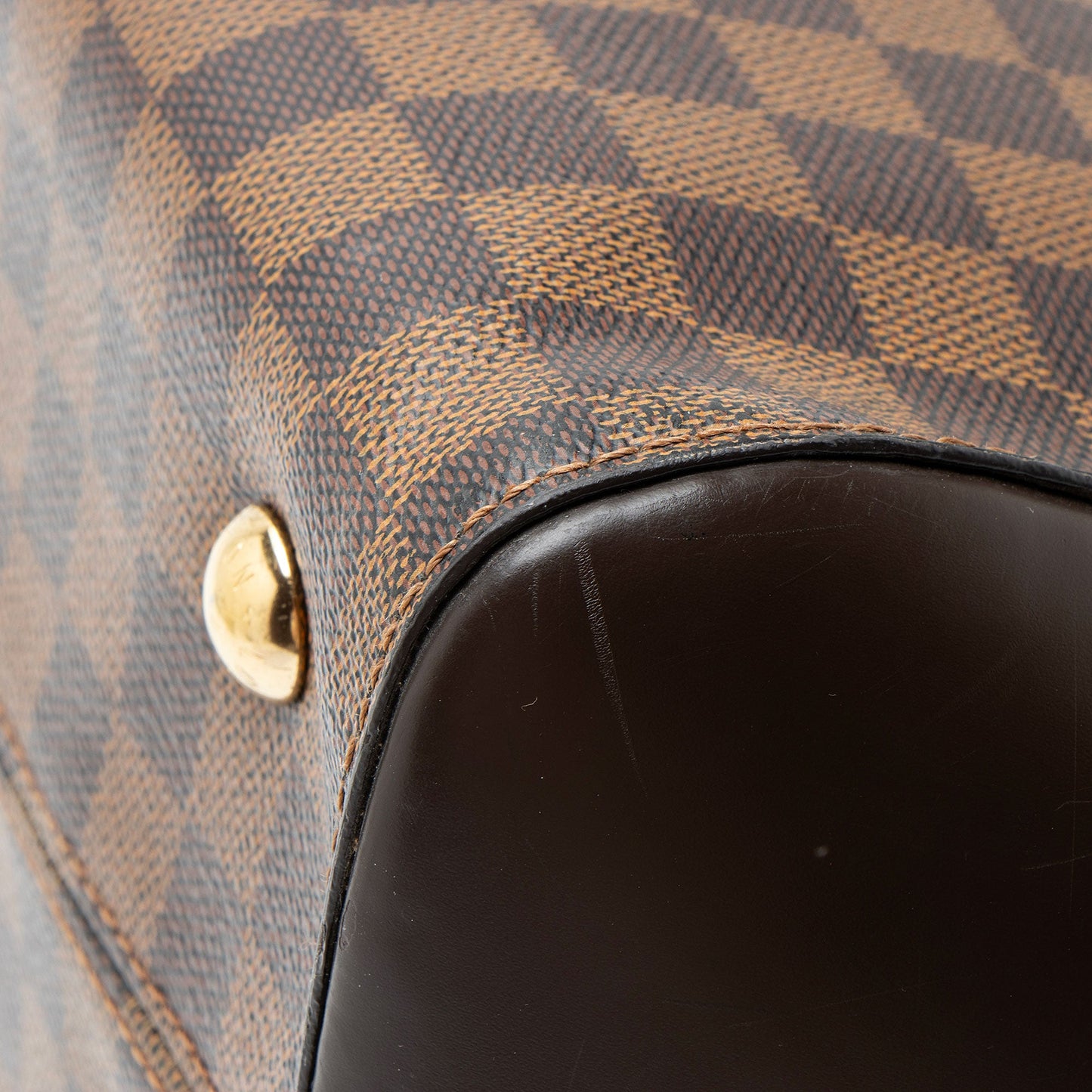Louis Vuitton Damier Ebene Rivoli MM Satchel
