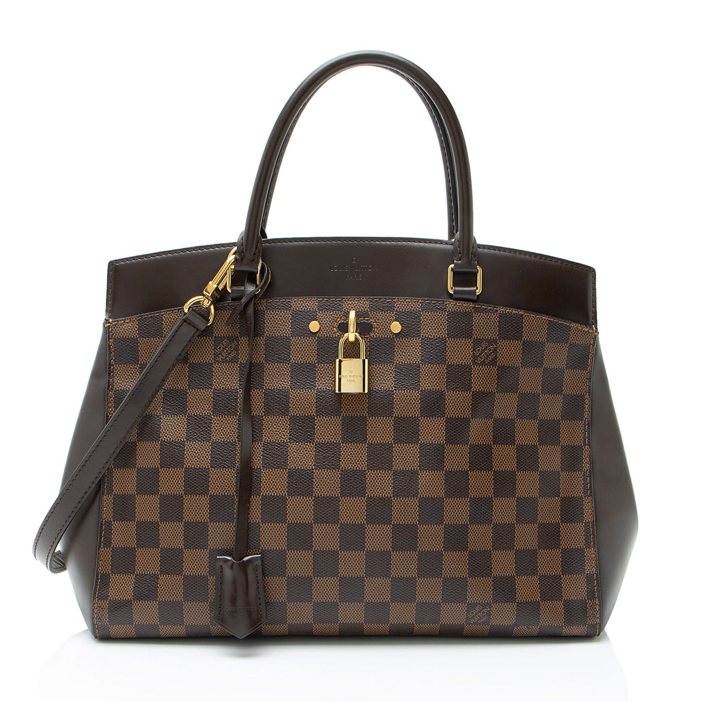 Louis Vuitton Damier Ebene Rivoli MM Satchel