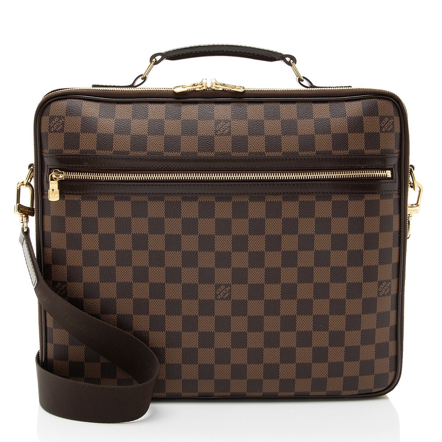 Louis Vuitton Damier Ebene Sabana Laptop Briefcase (SHF-RqQFsf)