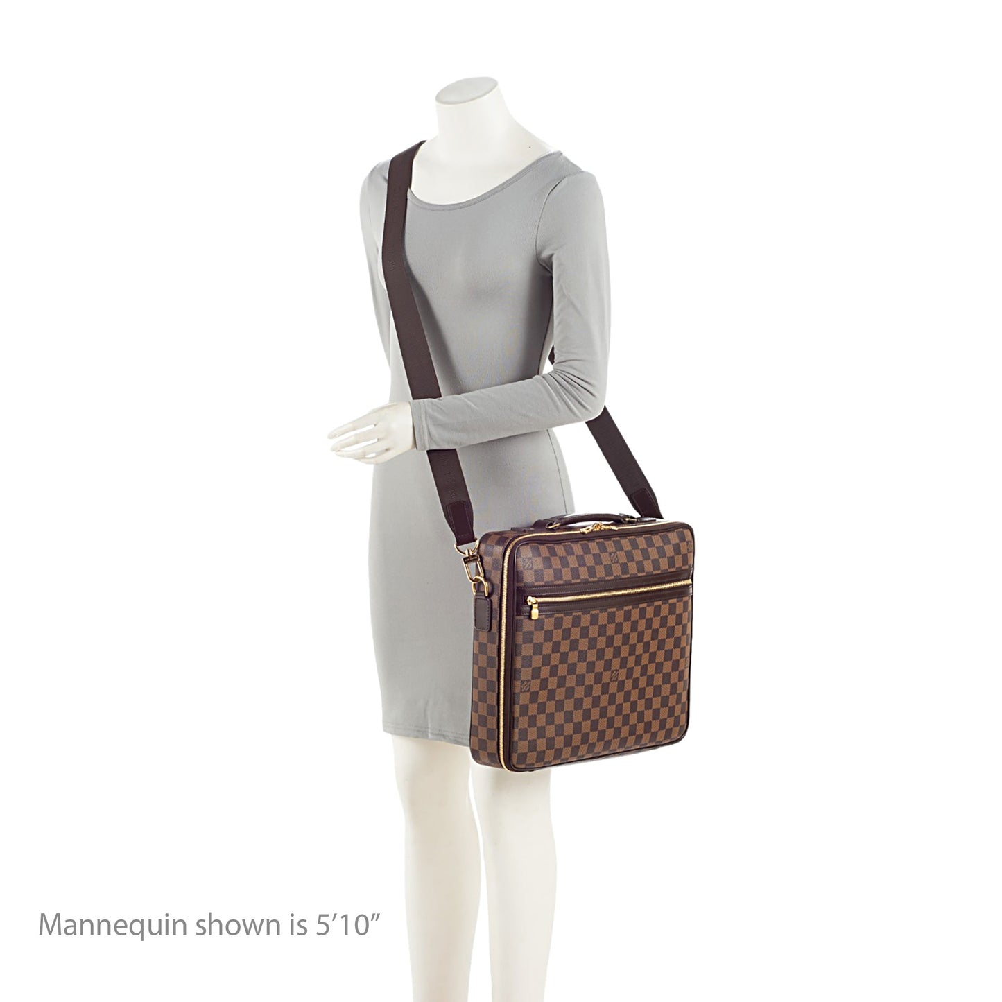 Louis Vuitton Damier Ebene Sabana Laptop Briefcase (SHF-RqQFsf)
