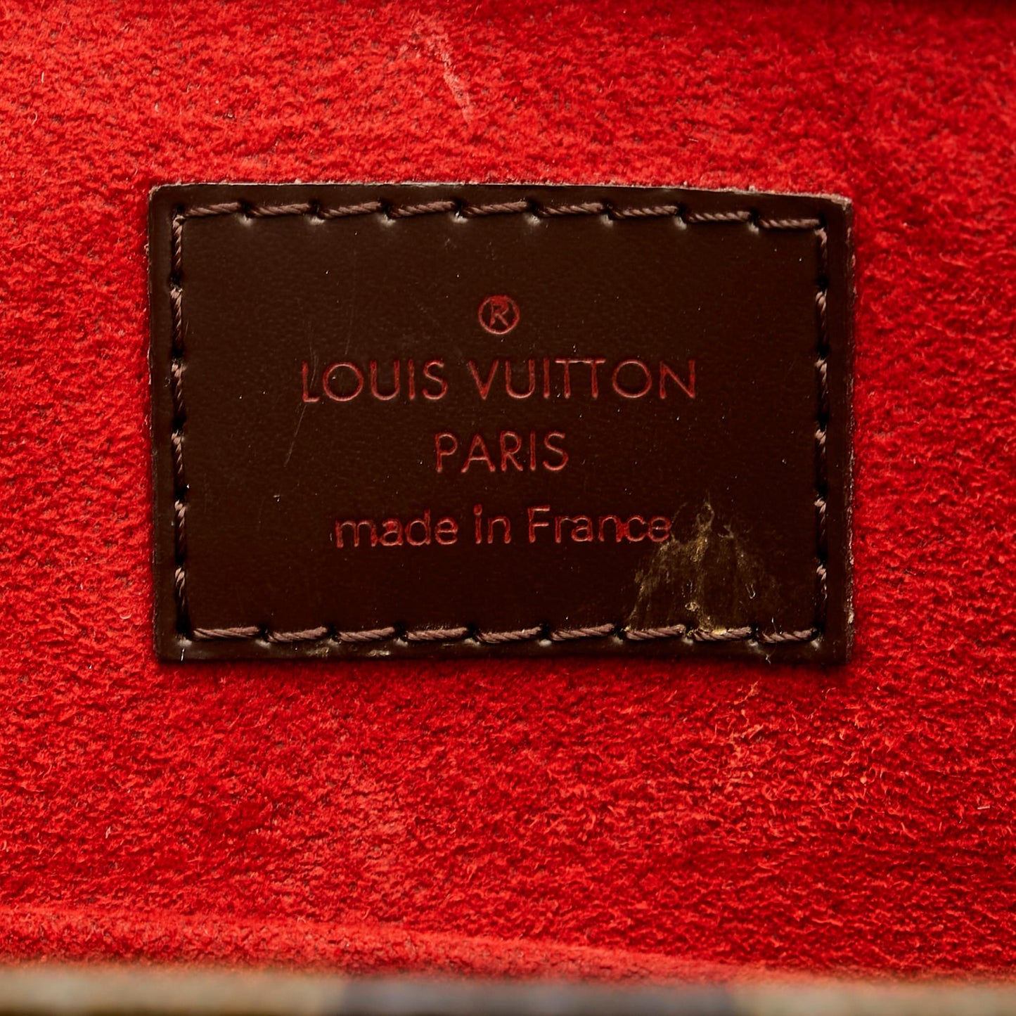 Louis Vuitton Damier Ebene Sac Plat (SHG-yOzQeM)