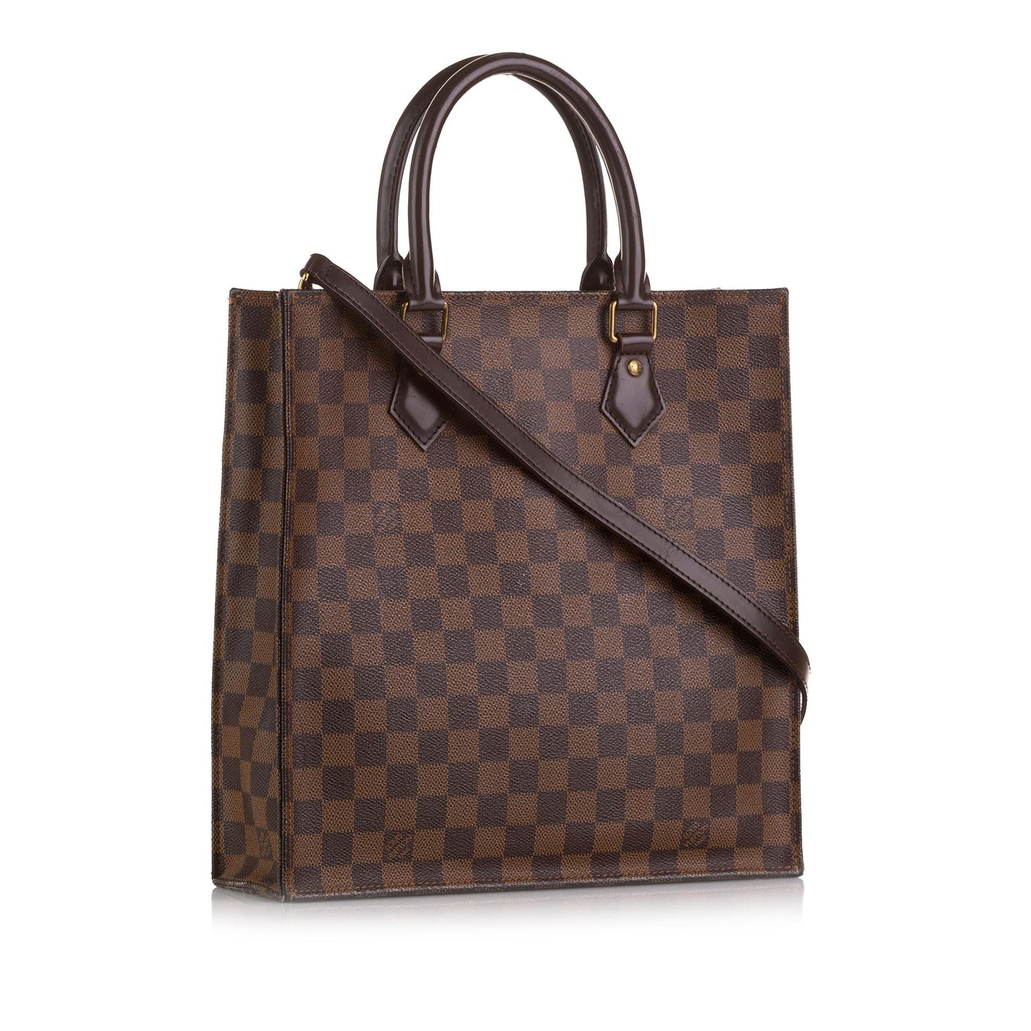 Louis Vuitton Damier Ebene Sac Plat (SHG-2oEhod)