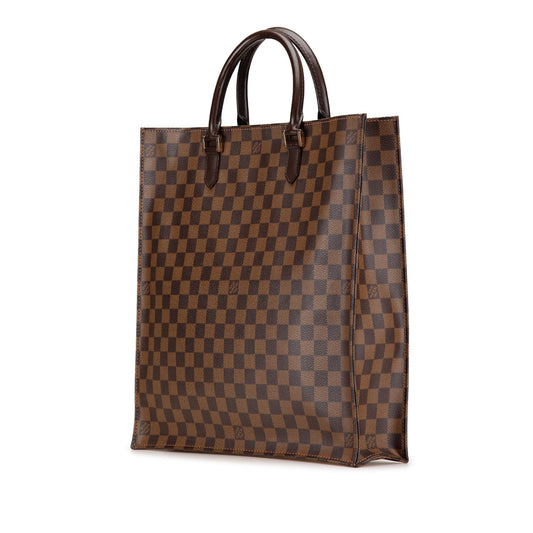 Louis Vuitton Damier Ebene Sac Plat (SHG-cF5L0b)