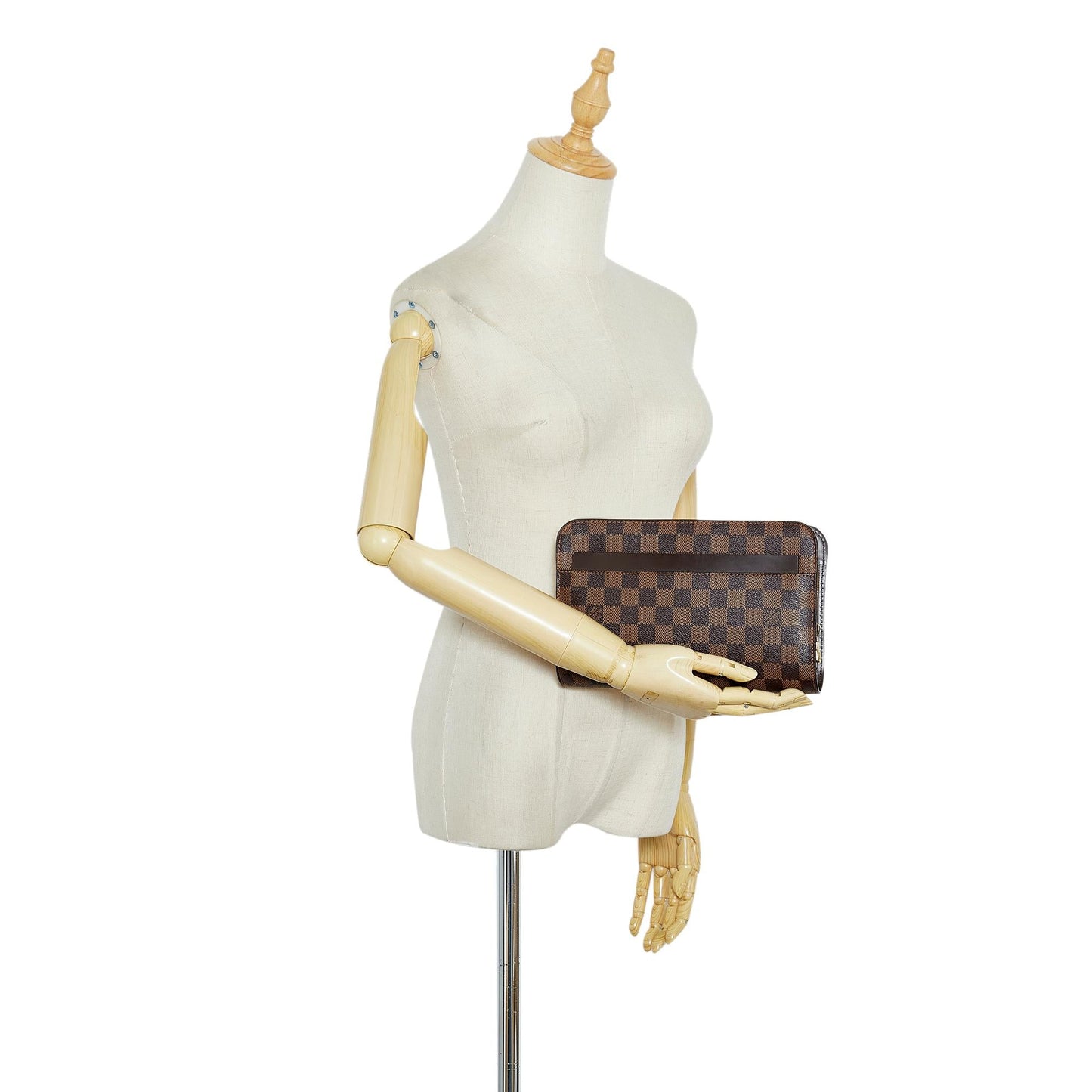 Louis Vuitton Damier Ebene Saint Louis Pochette (SHG-EAQCSg)