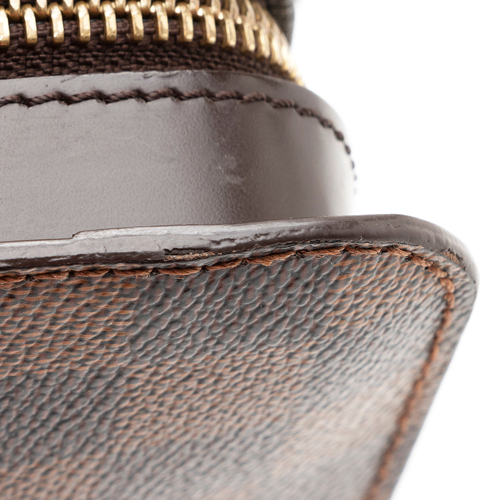 Louis Vuitton Damier Ebene Saint Louis Wristlet Clutch (SHF-20614)
