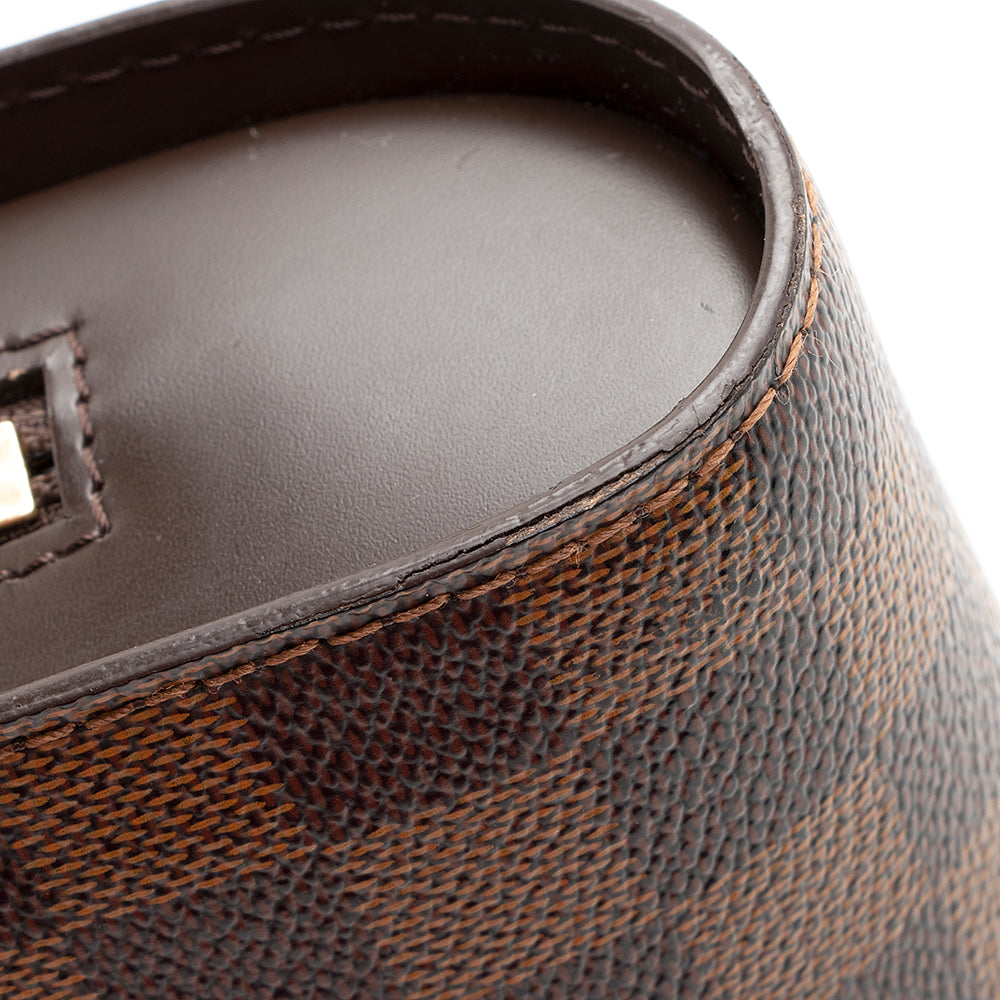Louis Vuitton Damier Ebene Saint Louis Wristlet Clutch (SHF-20614)
