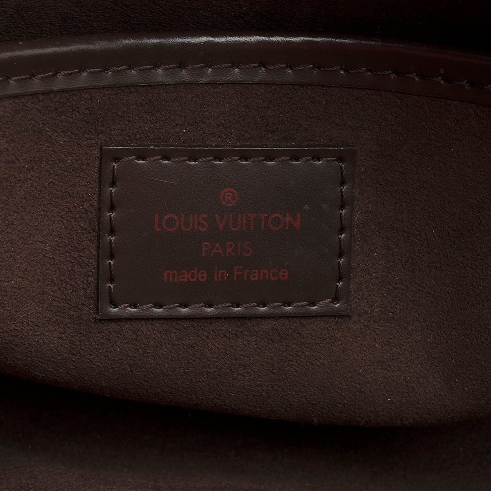 Louis Vuitton Damier Ebene Saint Louis Wristlet Clutch (SHF-20614)