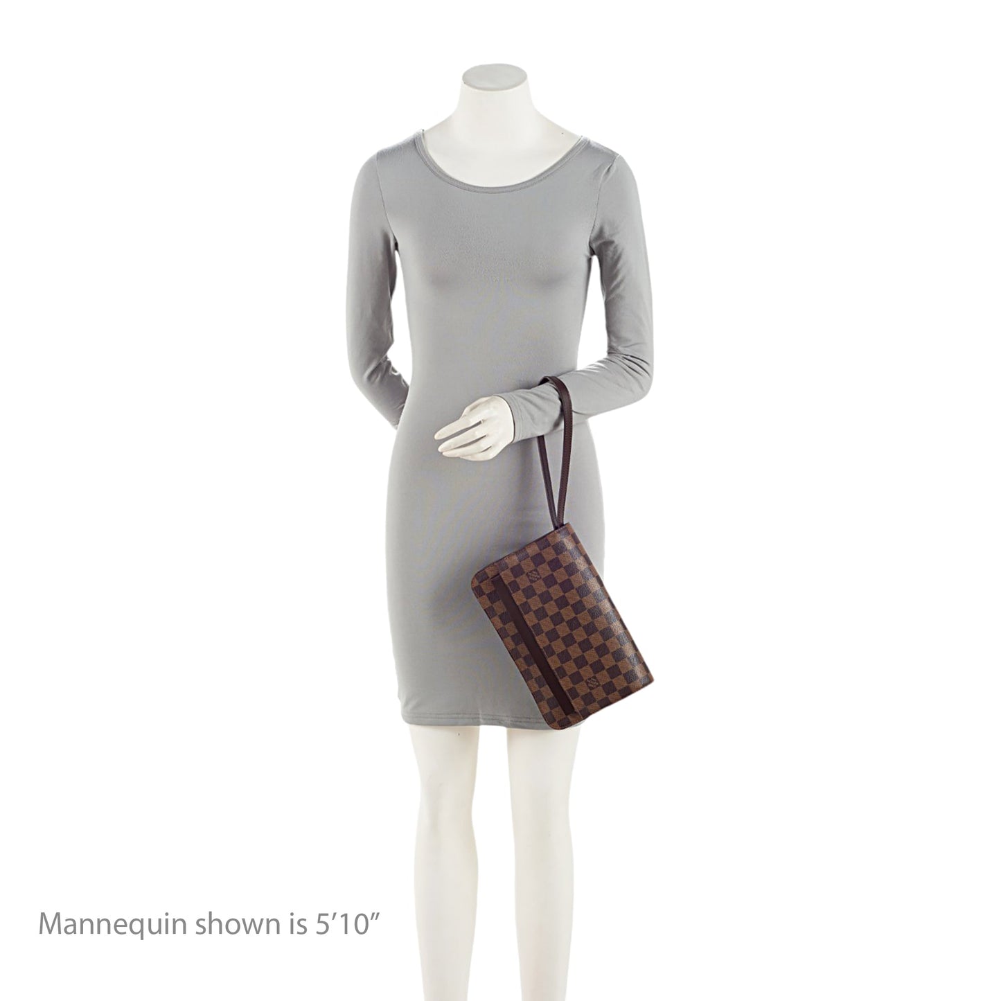 Louis Vuitton Damier Ebene Saint Louis Clutch (SHF-sRh2xy)