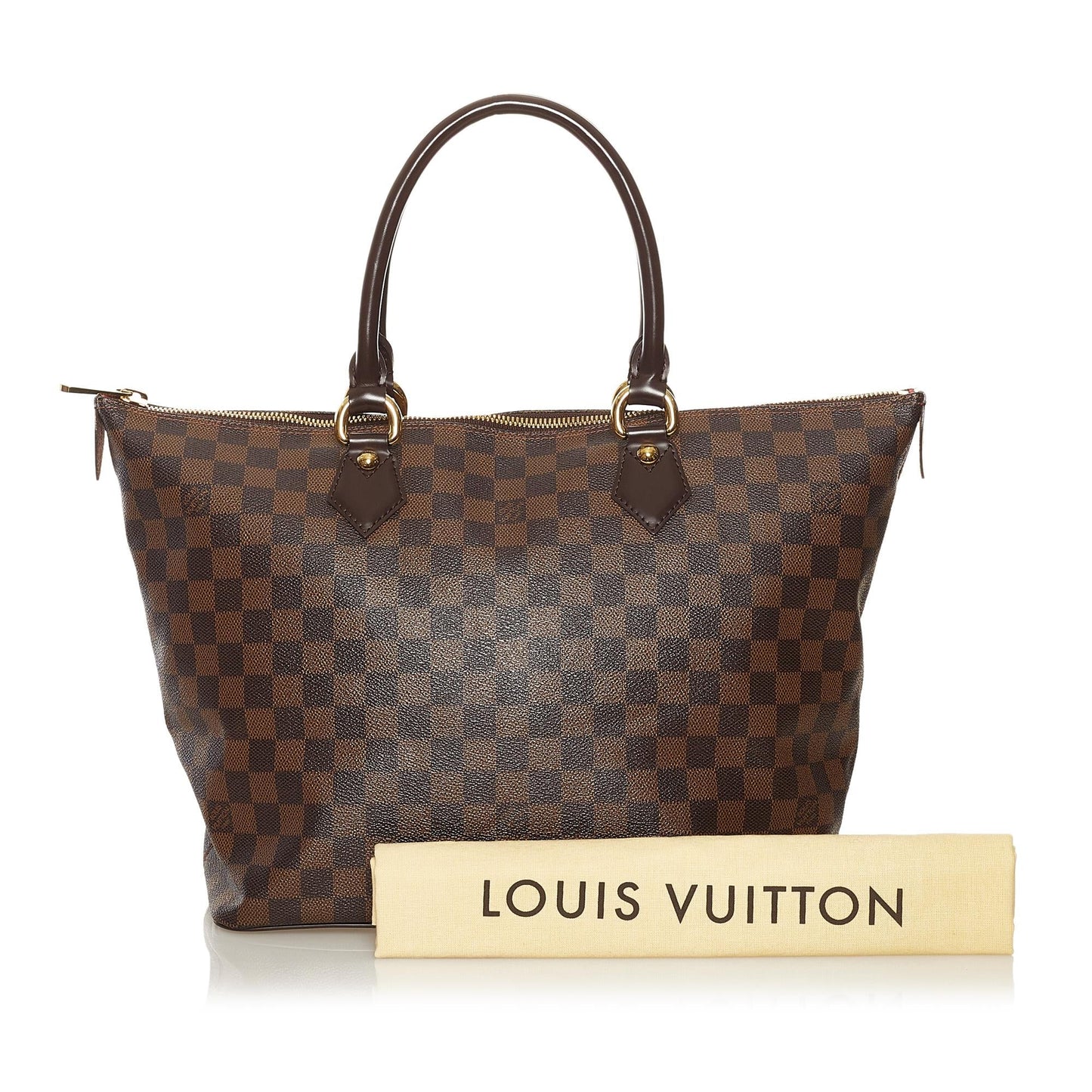 Louis Vuitton Damier Ebene Saleya MM (SHG-36291)