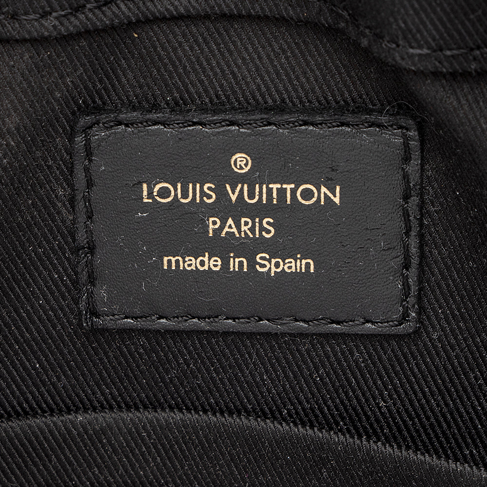 Louis Vuitton Damier Ebene Santa Monica Shoulder Bag (SHF-21951)
