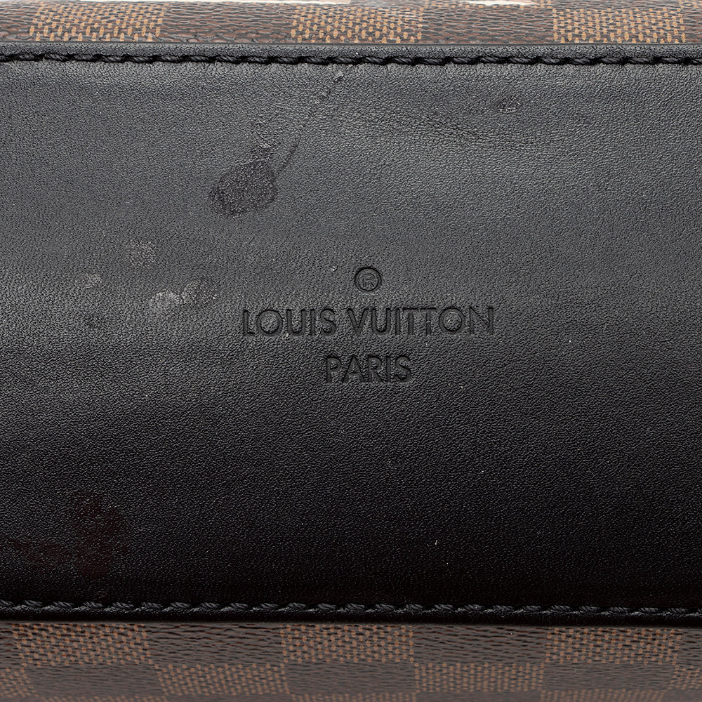 Louis Vuitton Damier Ebene Santa Monica Shoulder Bag (SHF-21951)