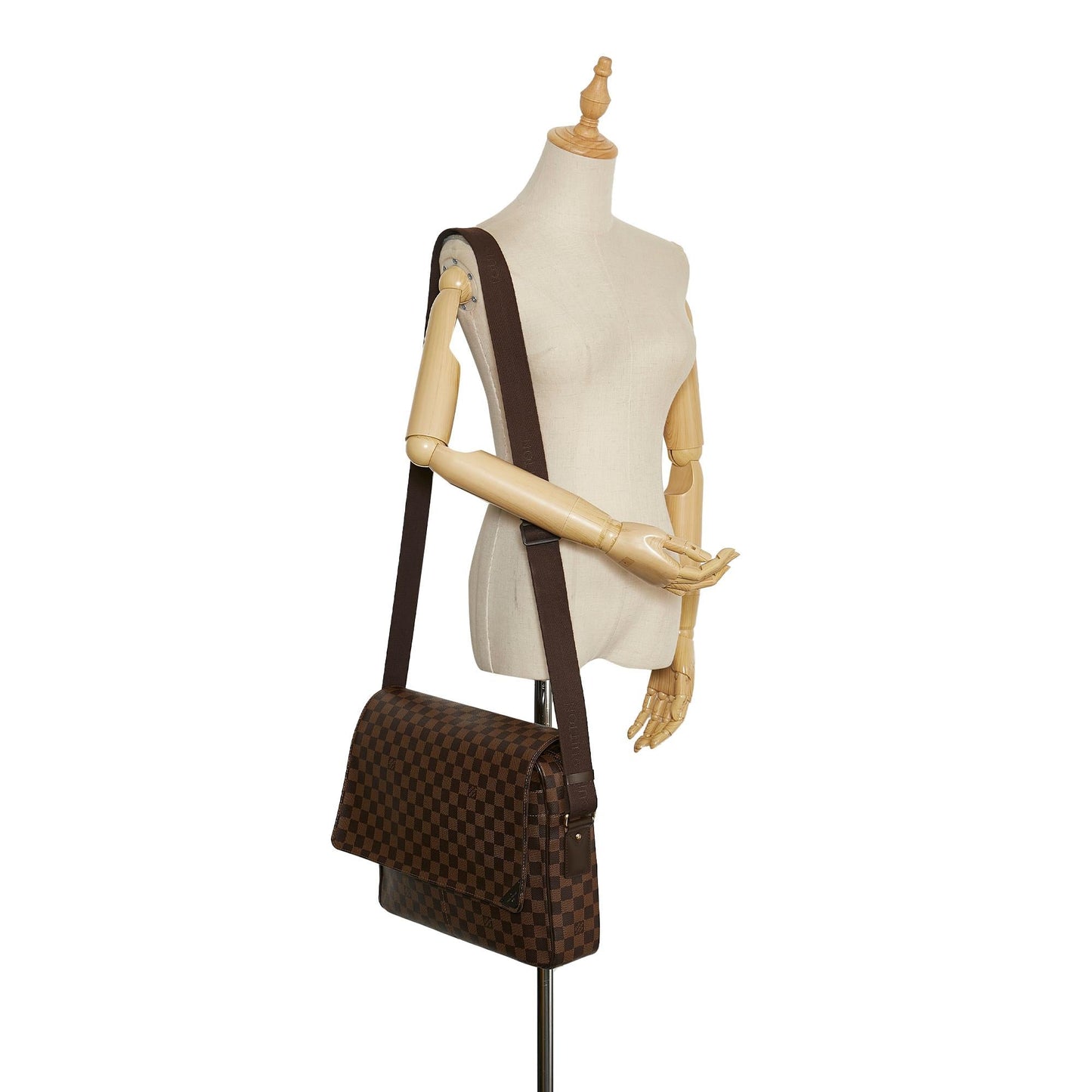 Louis Vuitton Damier Ebene Shelton GM (SHG-35906)