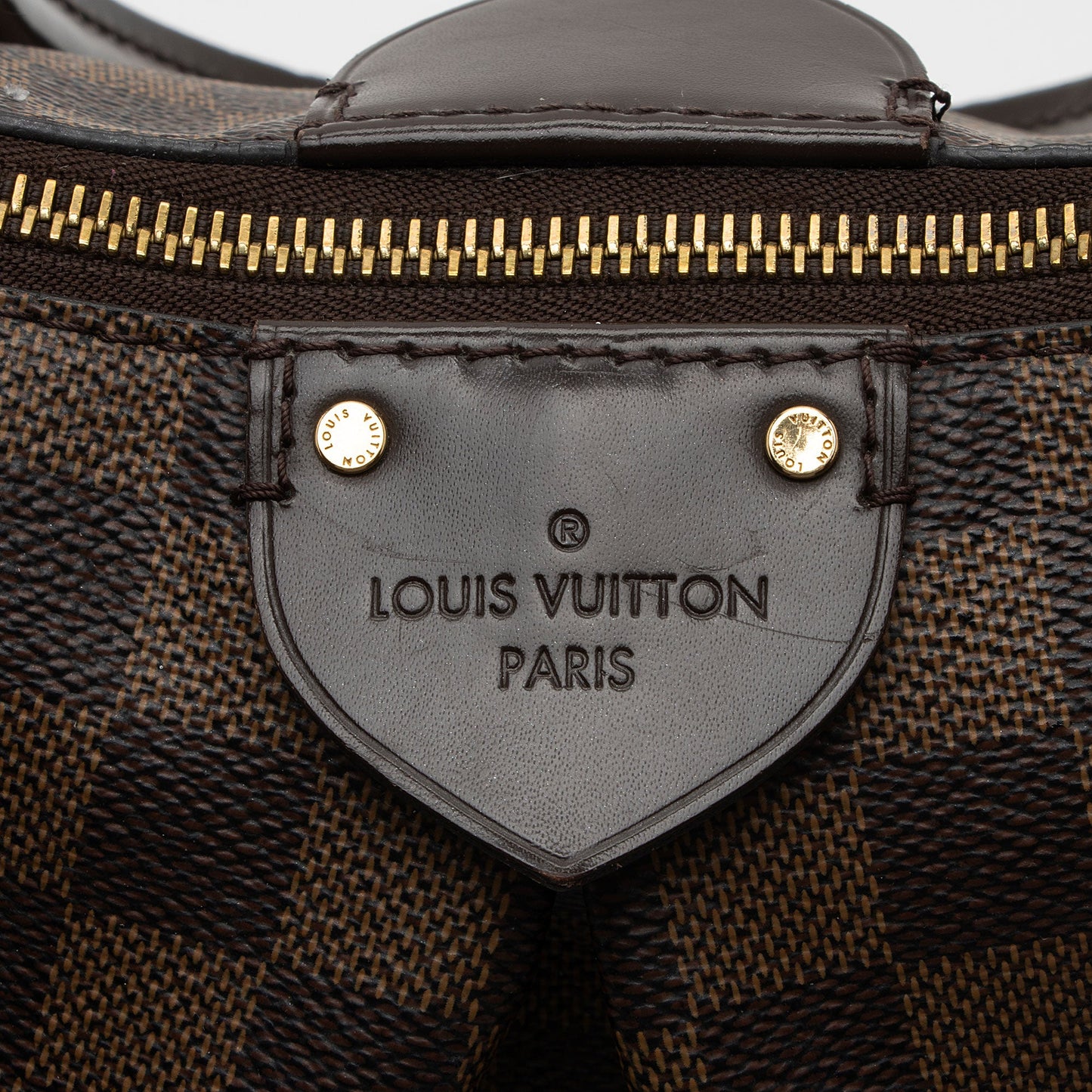 Louis Vuitton Damier Ebene Siena GM Satchel (SHF-ou9r6S)