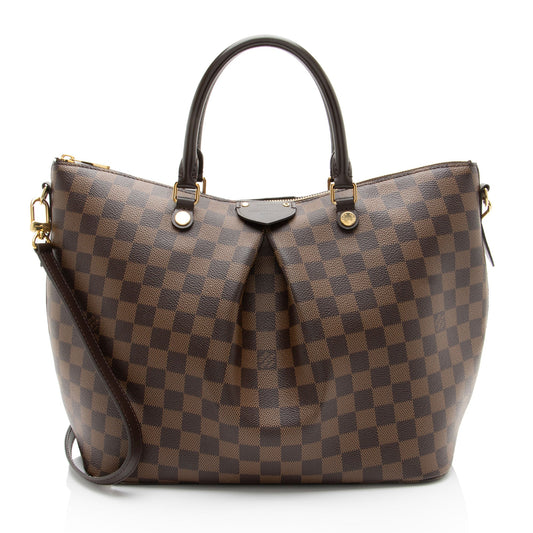 Louis Vuitton Damier Ebene Siena GM Satchel