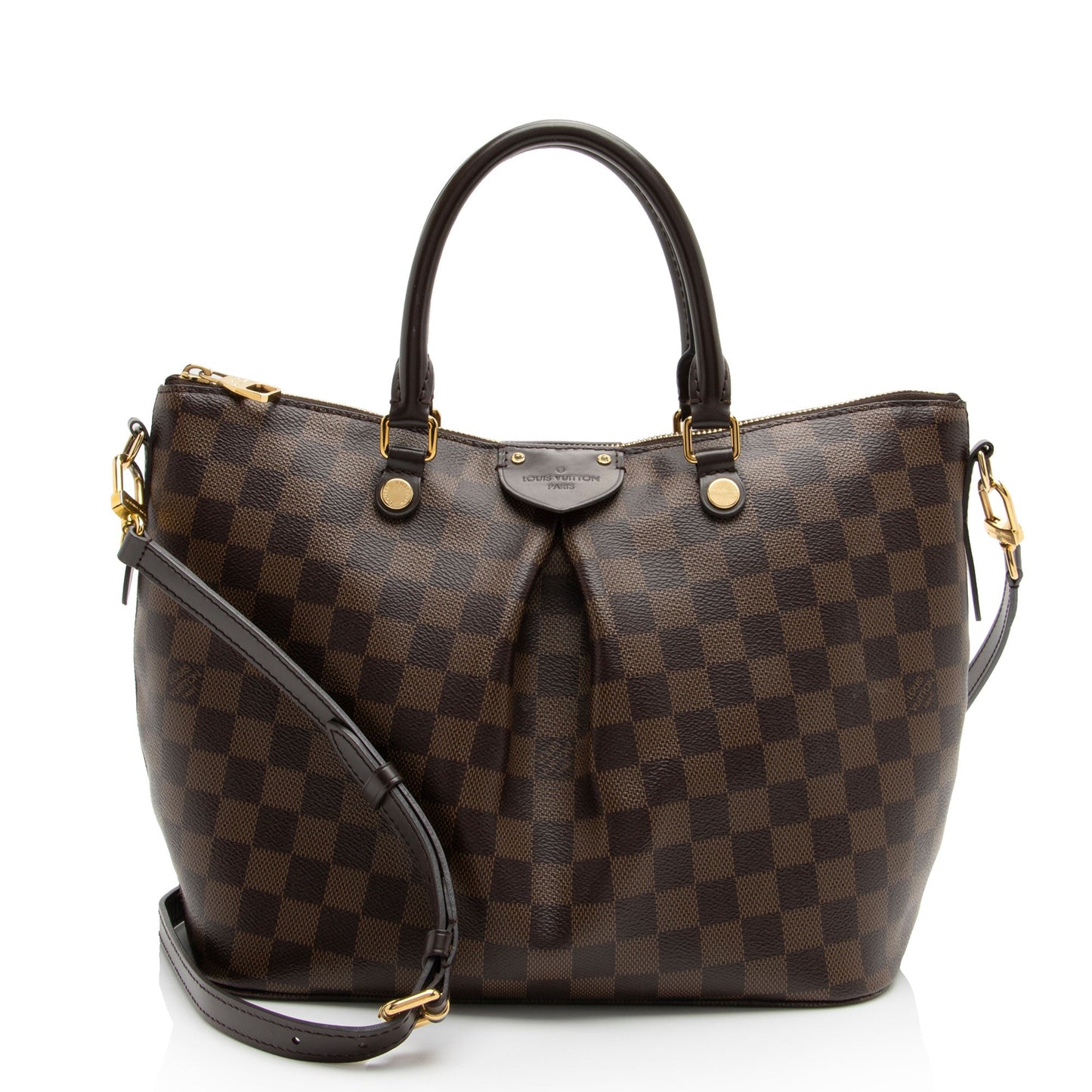Louis Vuitton Damier Ebene Siena MM Satchel (SHF-ymp3D1)