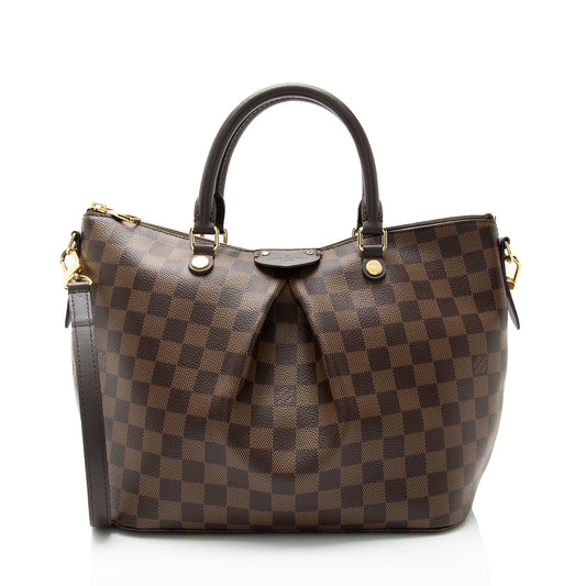 Louis Vuitton Damier Ebene Siena MM Satchel