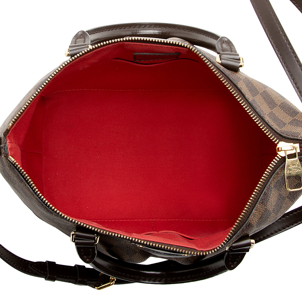 Louis Vuitton Damier Ebene Siena PM Satchel (SHF-20984)